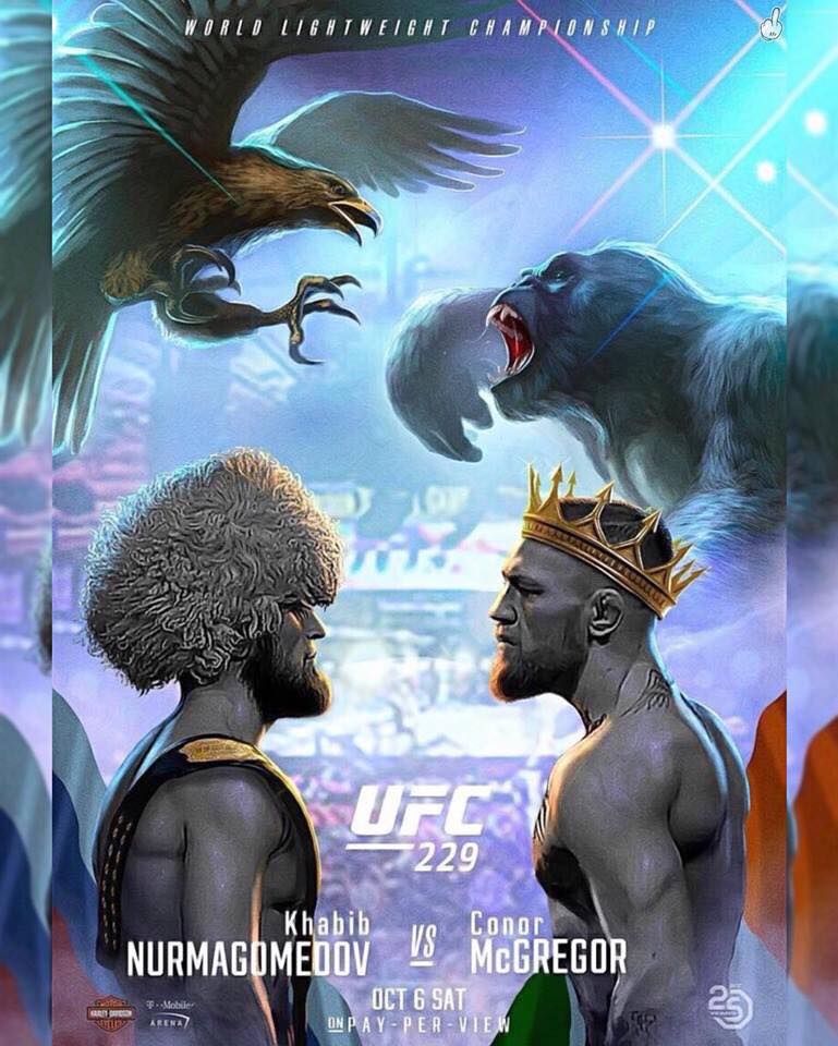 Poster des fans UFC 229