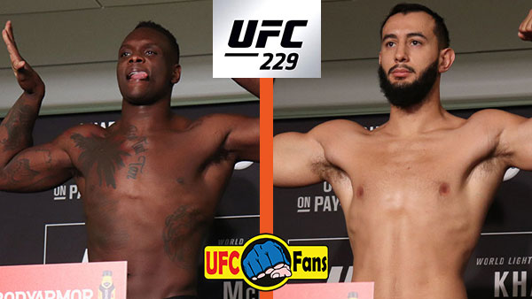 UFC 229 - Ovince St. Preux contre Dominick Reyes