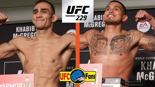 UFC 229 - Tony Ferguson contre Anthony Pettis