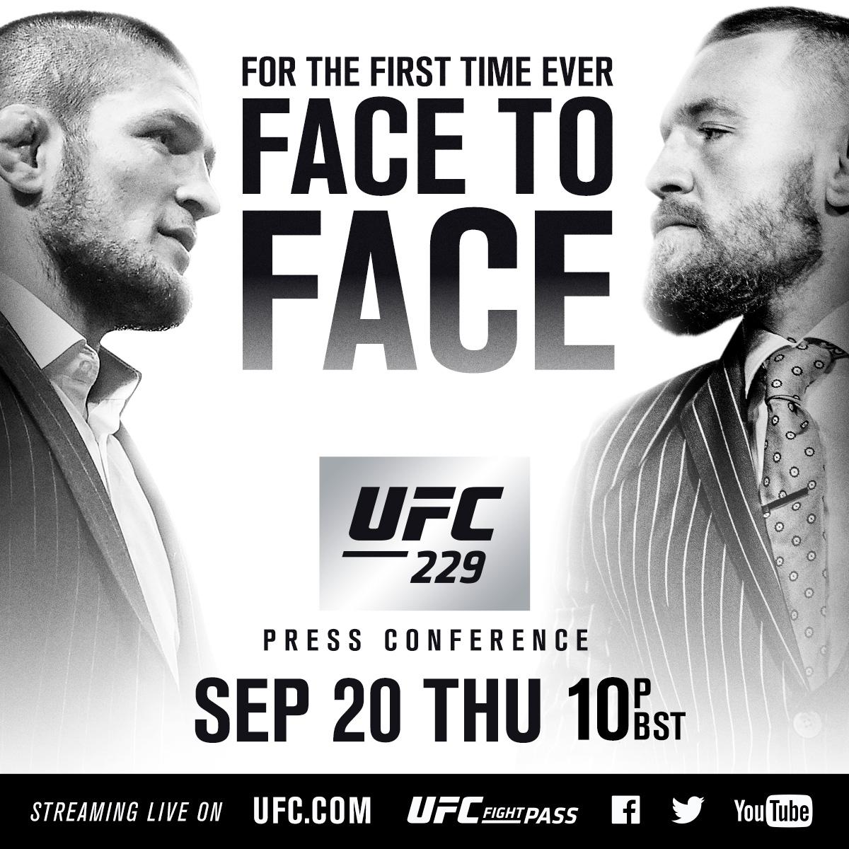 Poster/affiche UFC 229