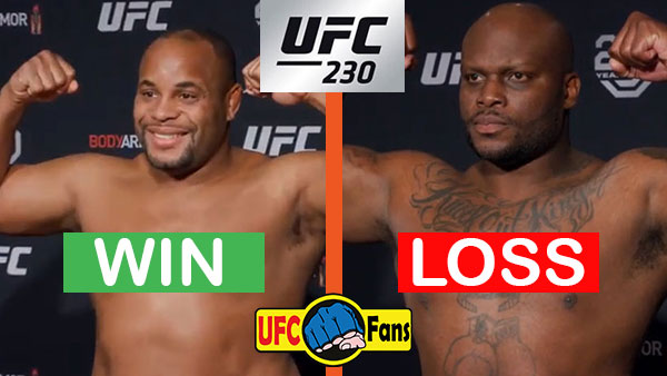 UFC 230 - Daniel Cormier contre Derrick Lewis