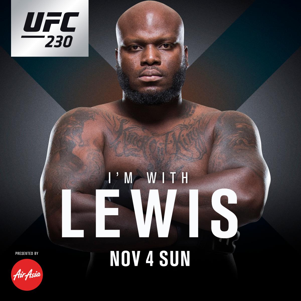 UFC 230 - Daniel Cormier contre Derrick Lewis