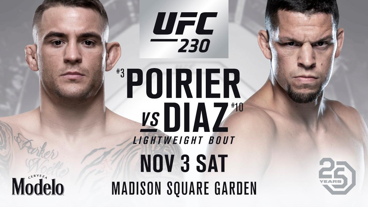 Poster/affiche UFC 230