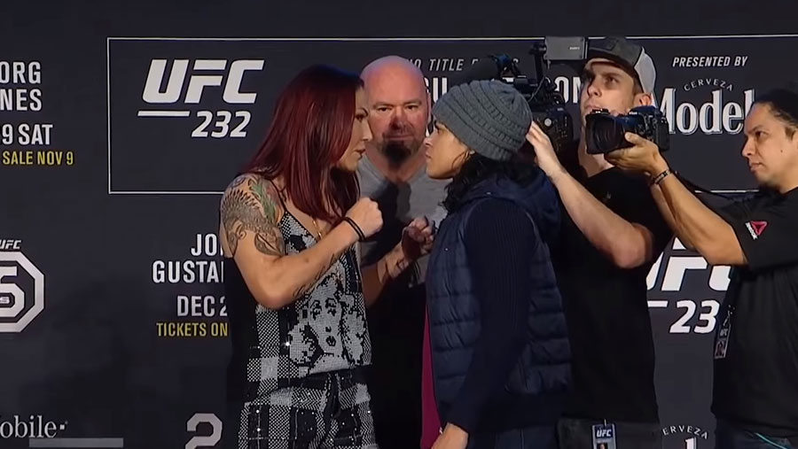 Cristiane Justino contre Amanda Nunes