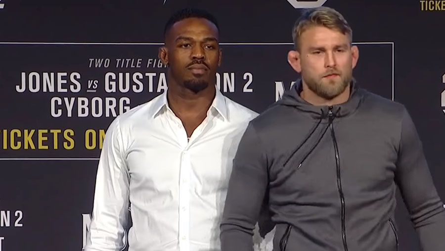 Jon Jones contre Alexander Gustafsson