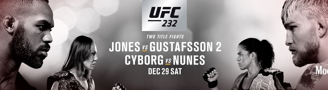 Poster/affiche UFC 232