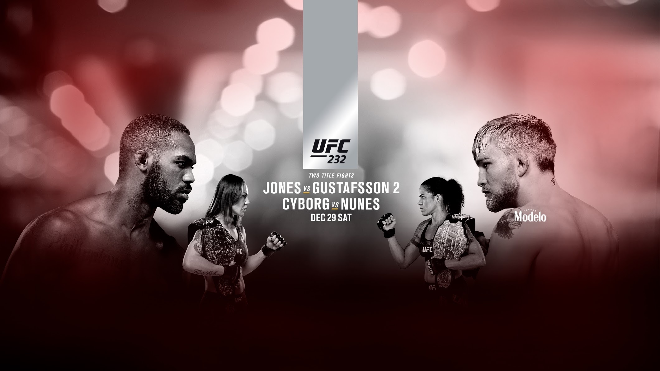 Poster/affiche UFC 232