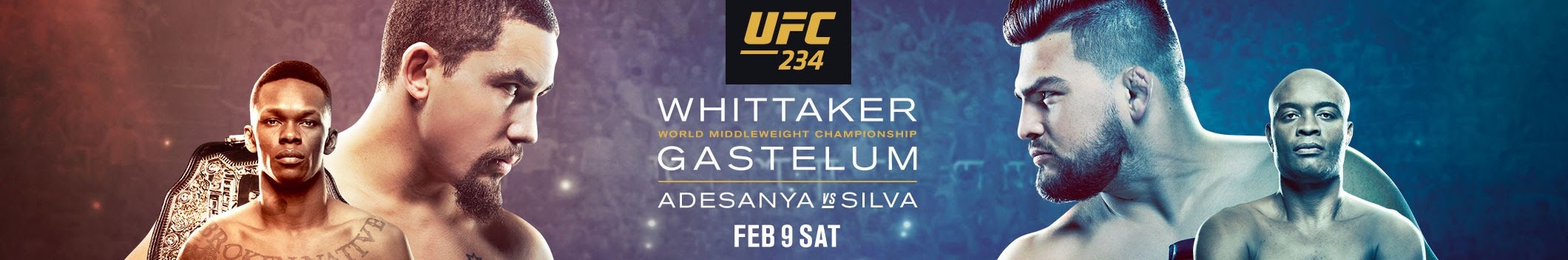 Poster/affiche UFC 234