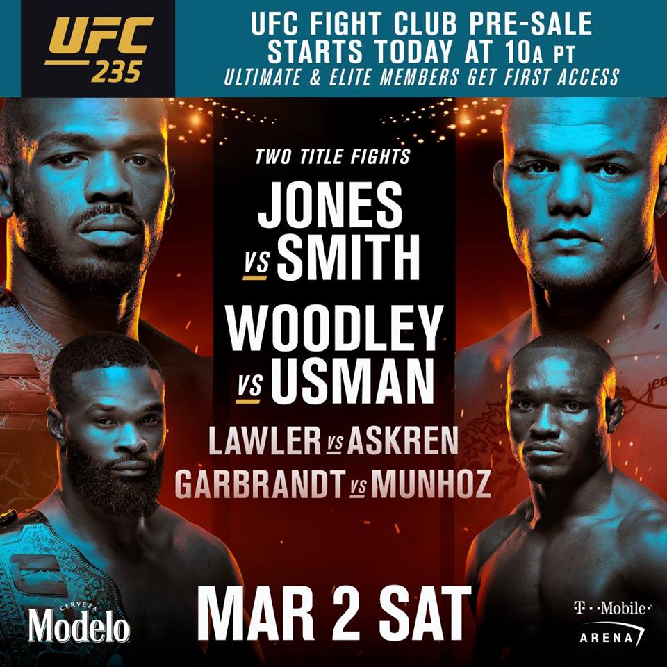 Poster/affiche UFC 235