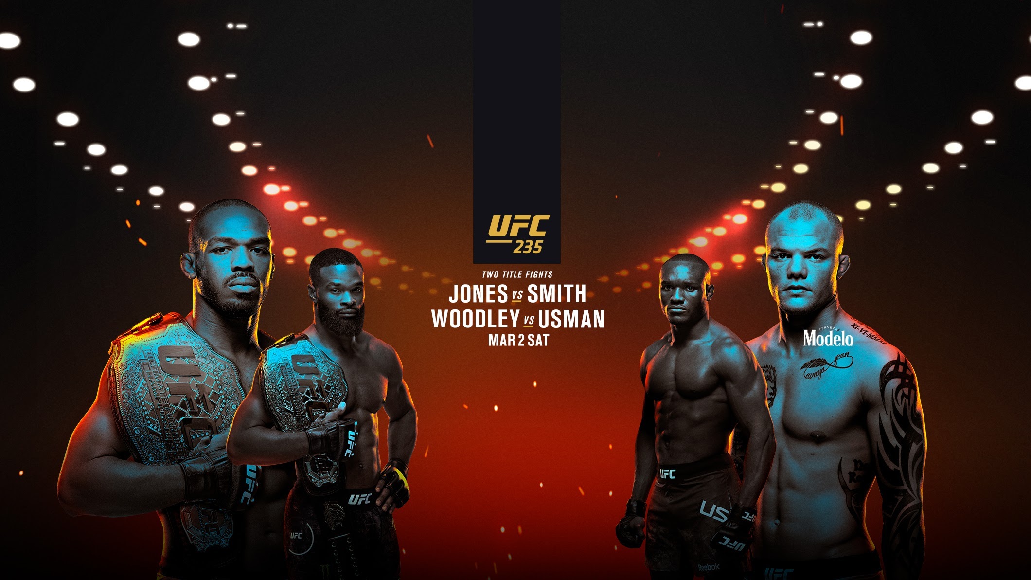 Poster/affiche UFC 235