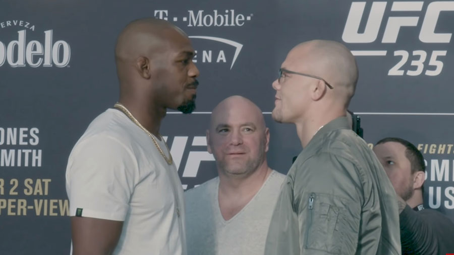 Jon Jones contre Anthony Smith