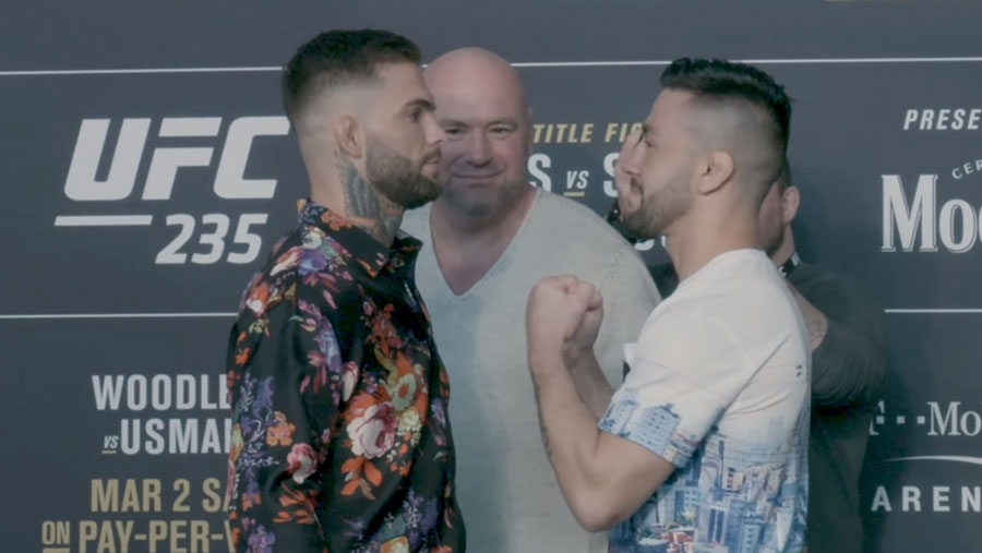 Cody Garbrandt contre Pedro Munhoz