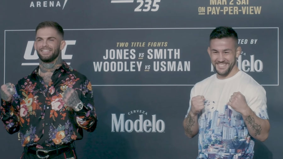 Cody Garbrandt contre Pedro Munhoz