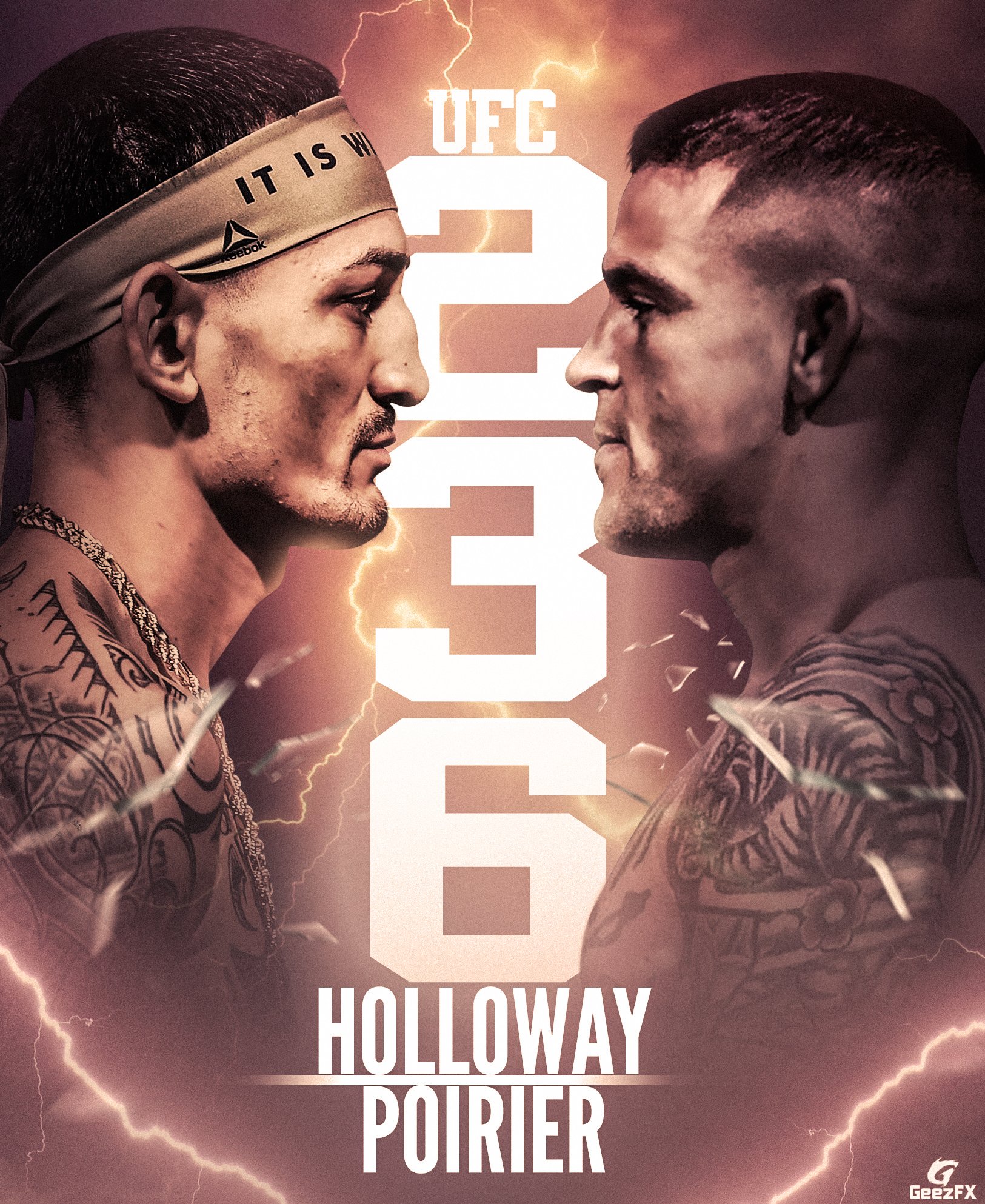 Poster/affiche UFC 236