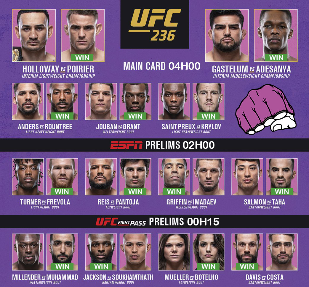 UFC 236