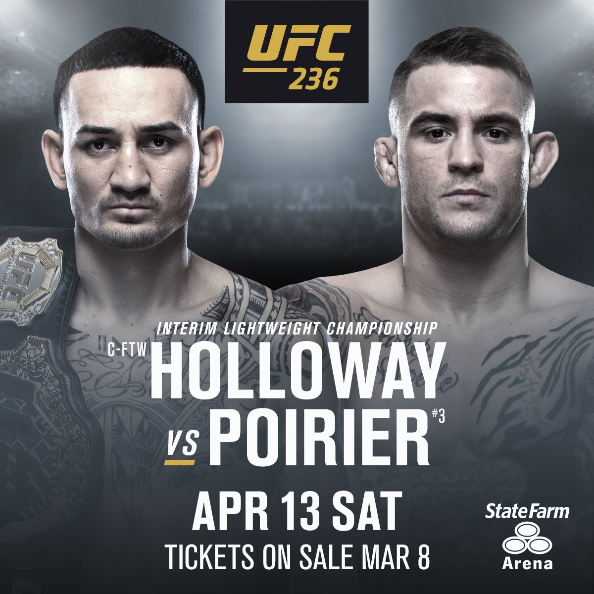 Poster/affiche UFC 236