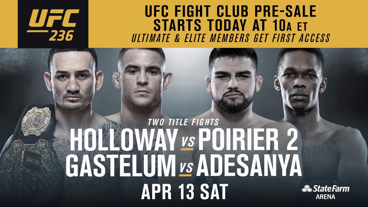 Poster/affiche UFC 236