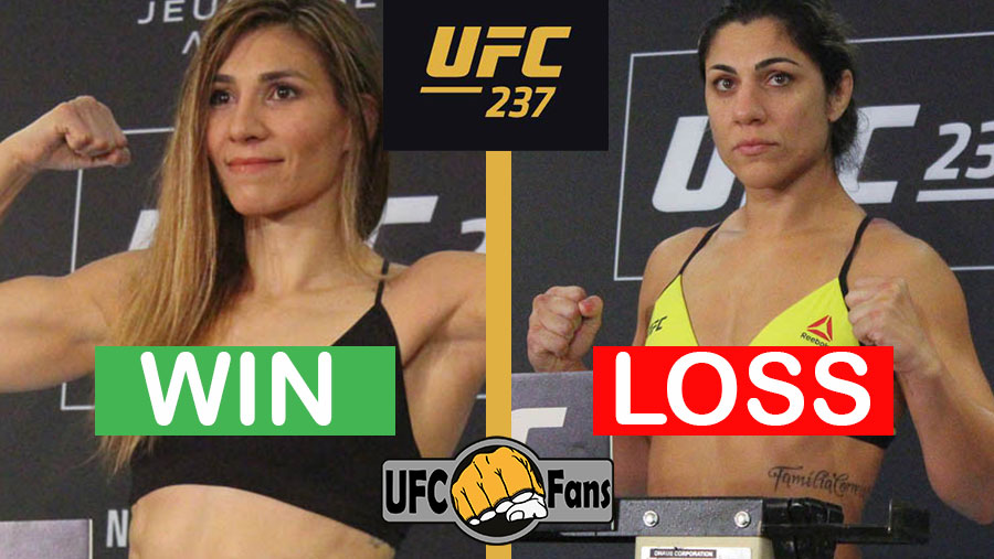 Irene Aldana contre Bethe Correia