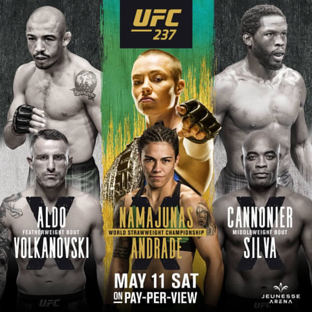 Poster/affiche UFC 237