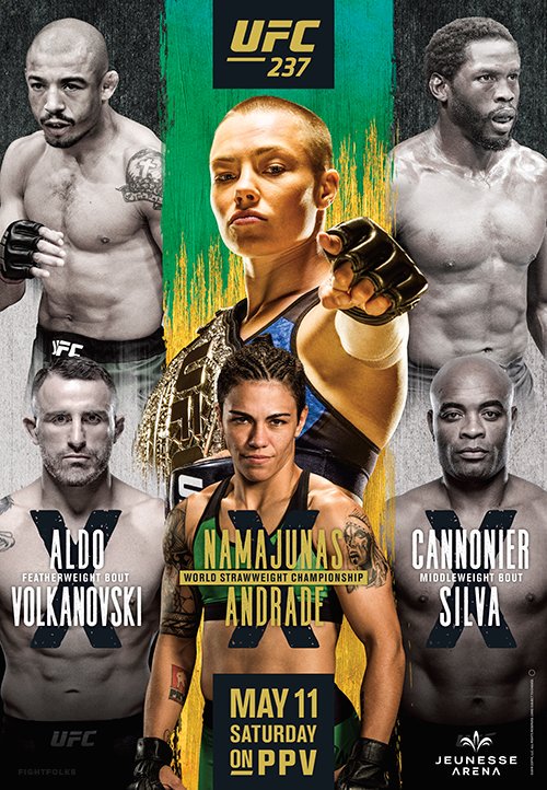 Poster/affiche UFC 237