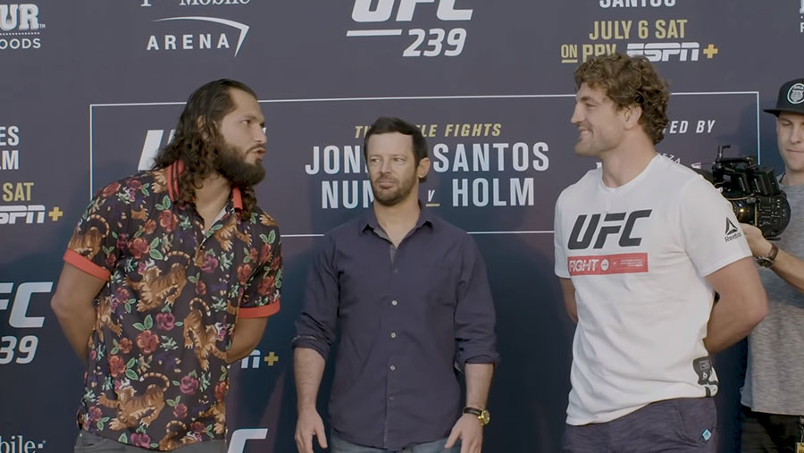 Jorge Masvidal contre Ben Askren