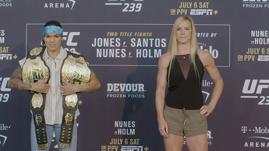 Amanda Nunes contre Holly Holm