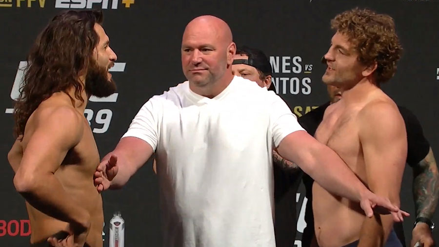 Jorge Masvidal contre Ben Askren