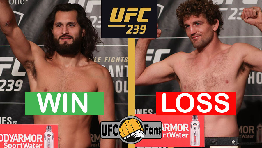 Jorge Masvidal contre Ben Askren