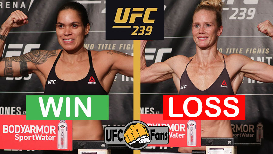 Amanda Nunes contre Holly Holm