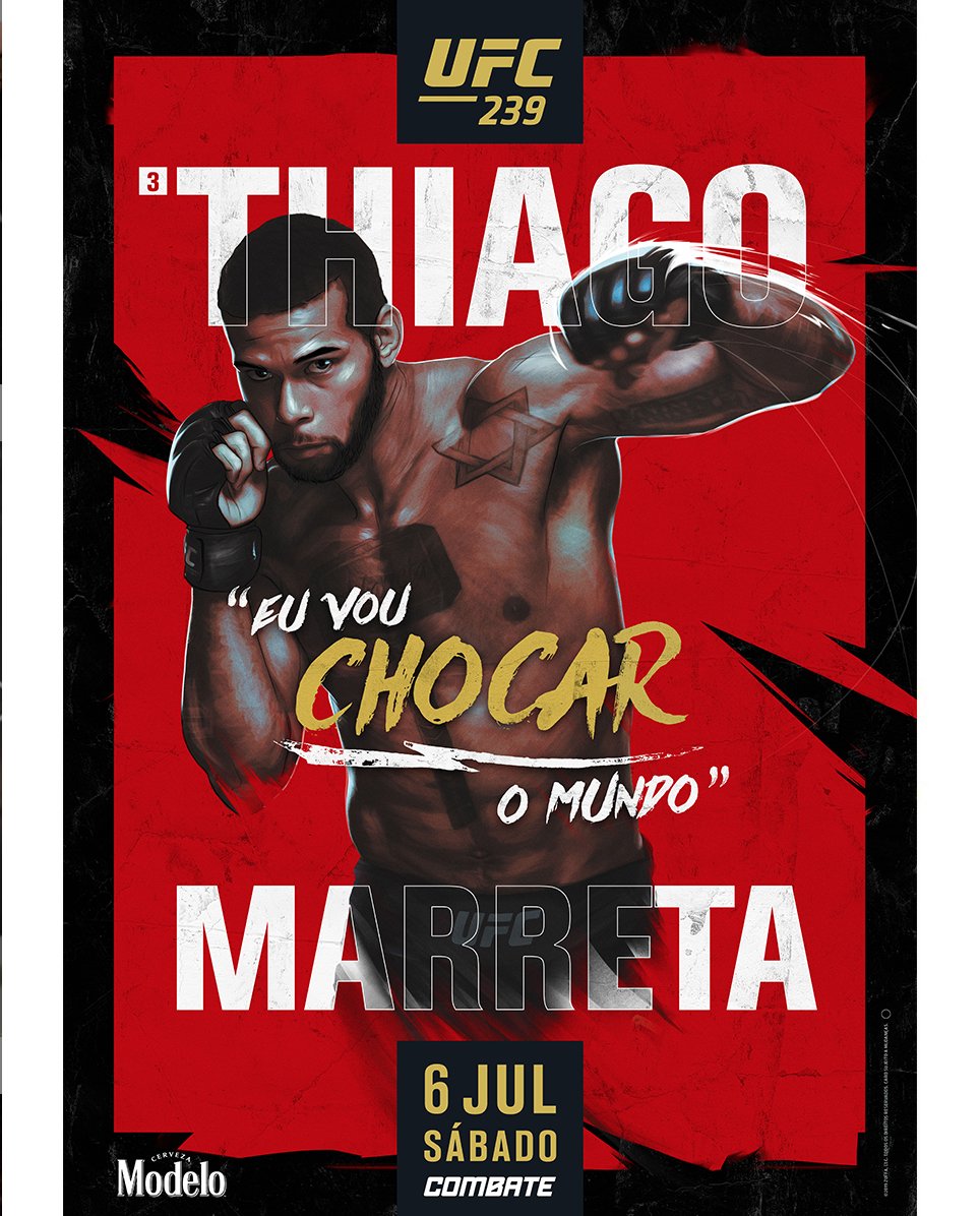 Poster/affiche UFC 239