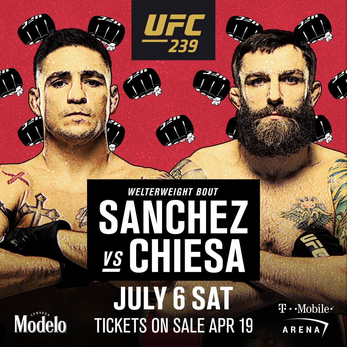 Poster/affiche UFC 239