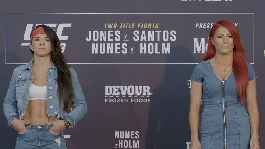 Claudia Gadelha contre Randa Markos