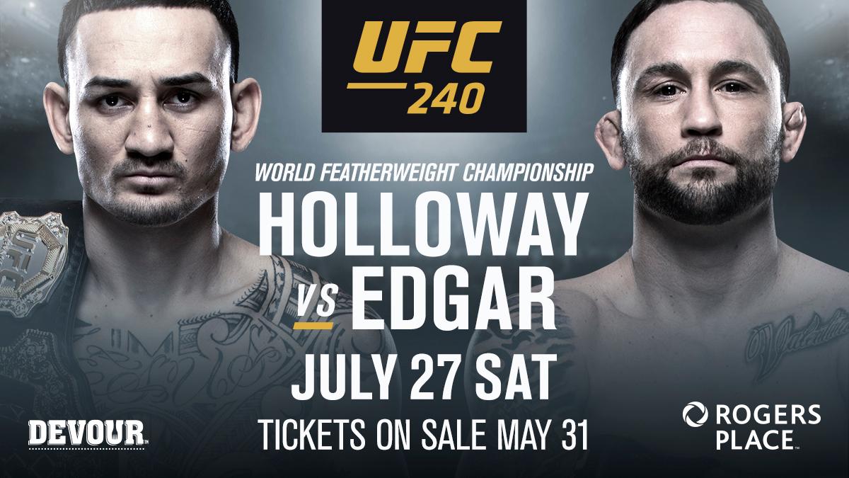 Poster/affiche UFC 240