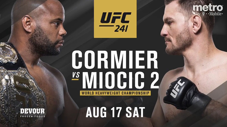 UFC 241 - Posters