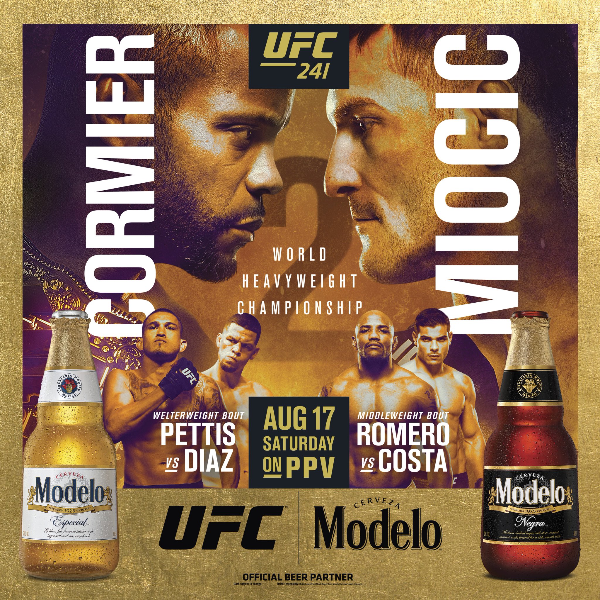 UFC 241 - Posters
