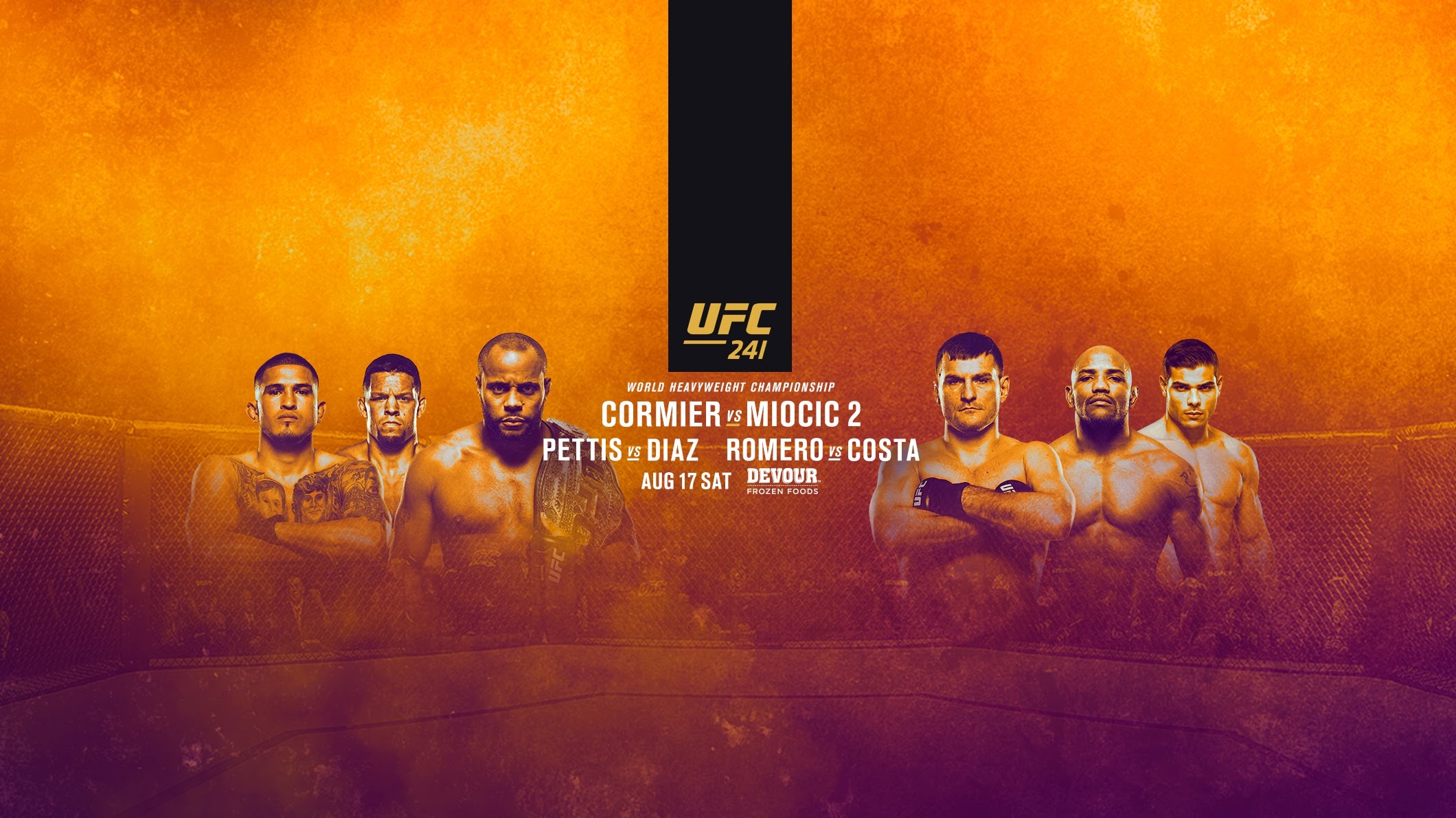 UFC 241 - Posters