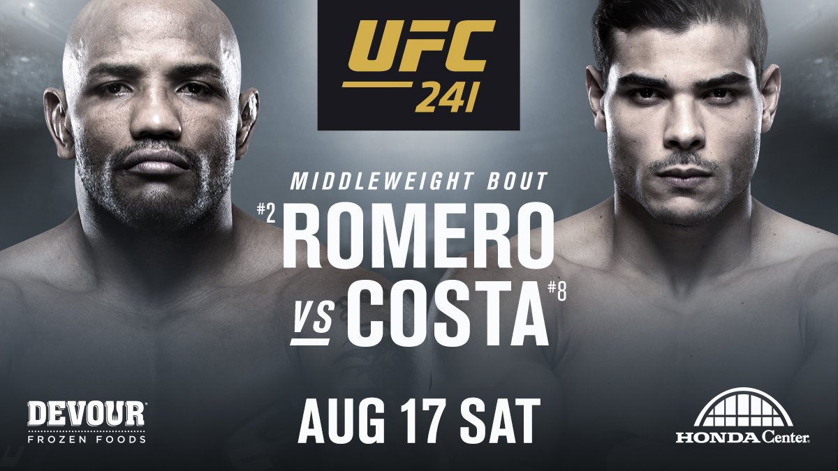 UFC 241 - Posters