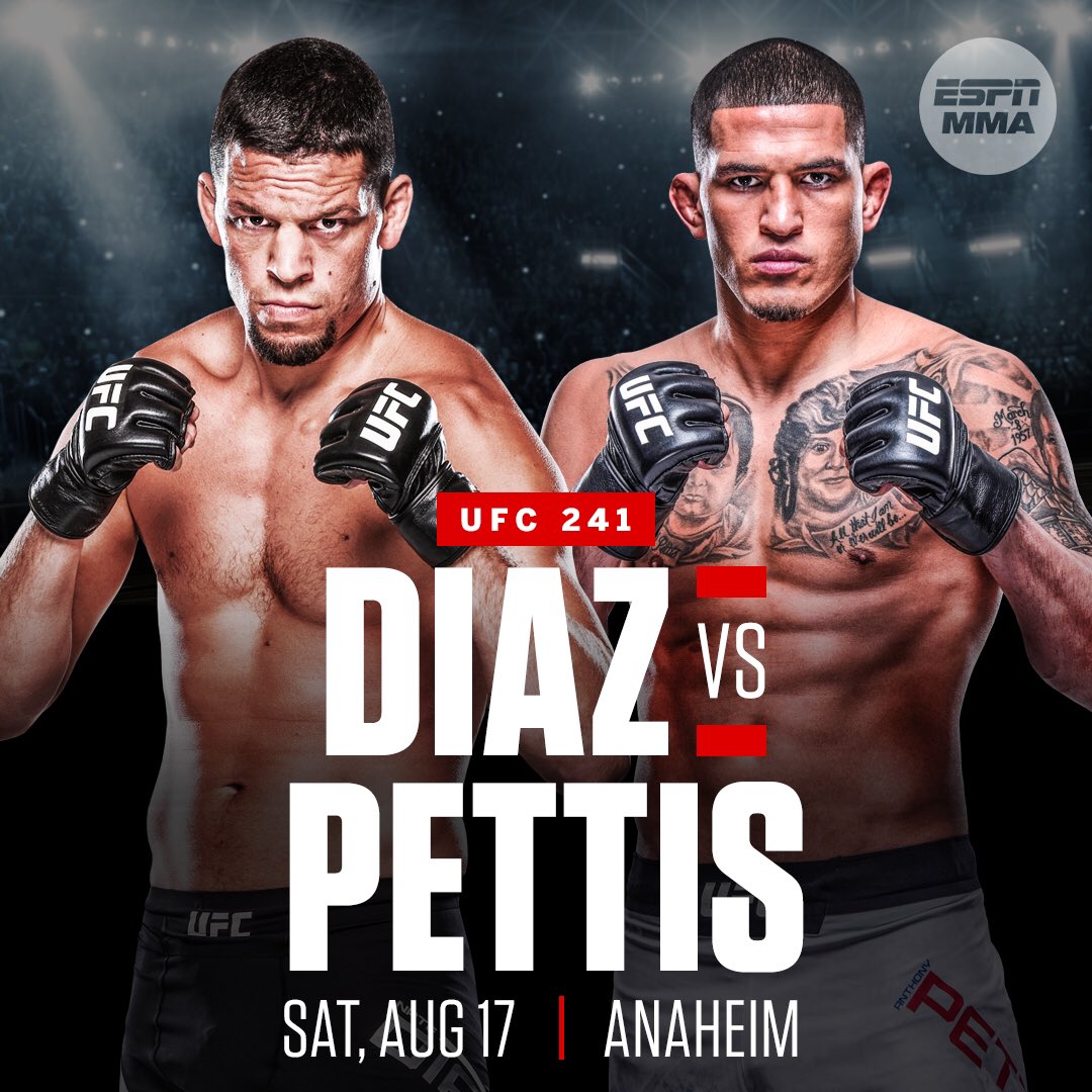 UFC 241 - Posters