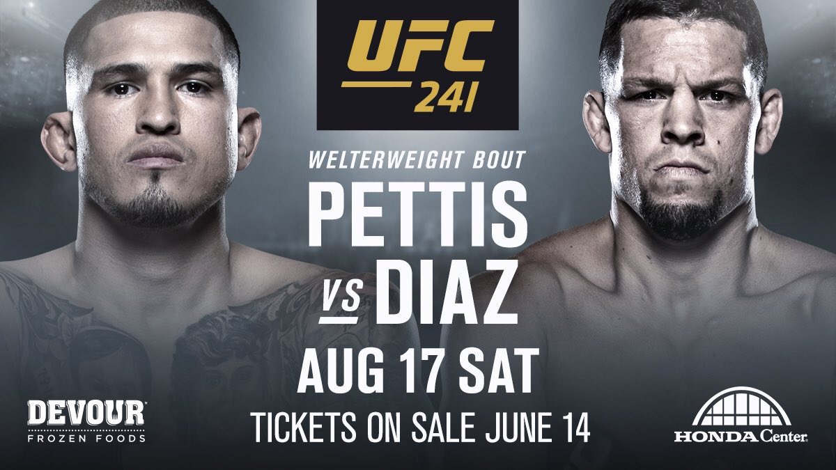 UFC 241 - Posters