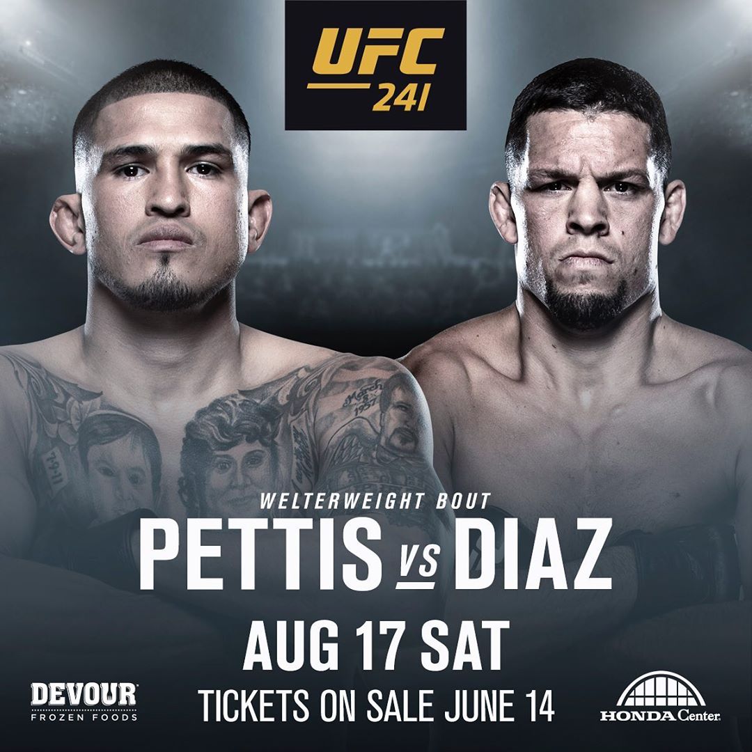 UFC 241 - Posters