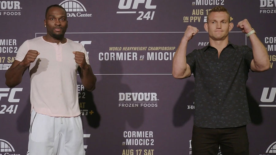 Derek Brunson contre Ian Heinisch