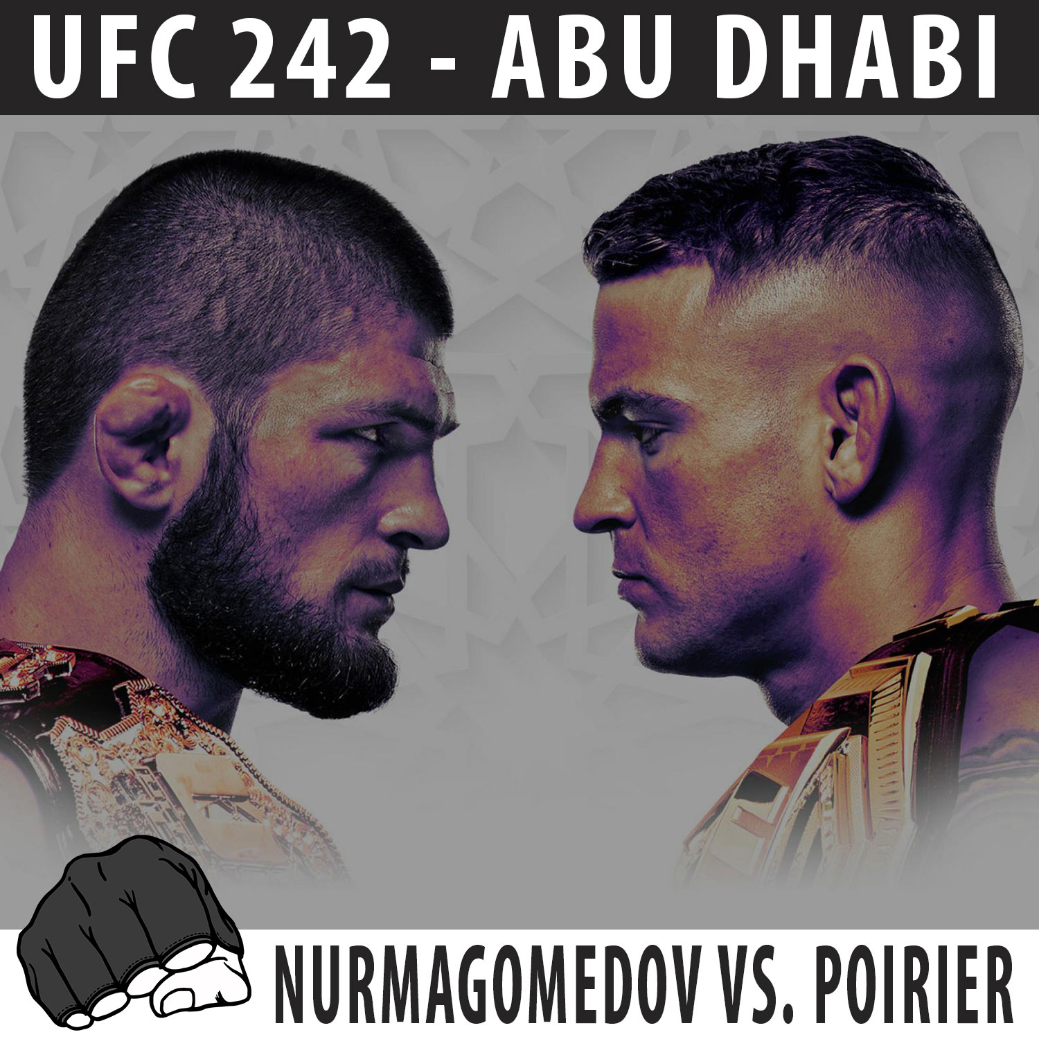 UFC 242 - Posters