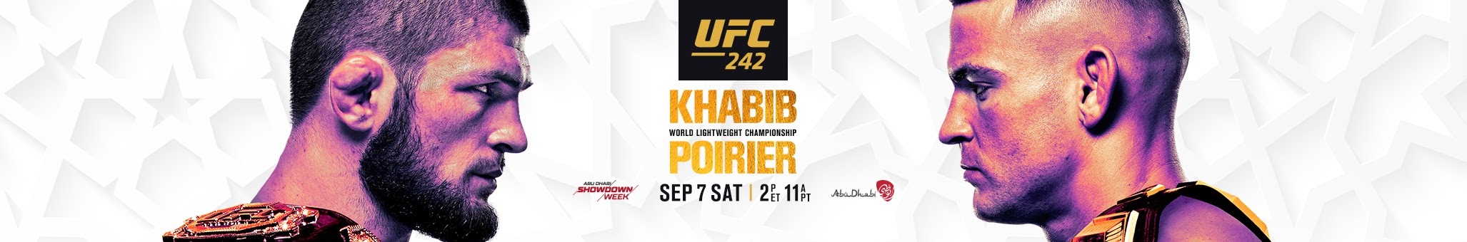 UFC 242 - Posters