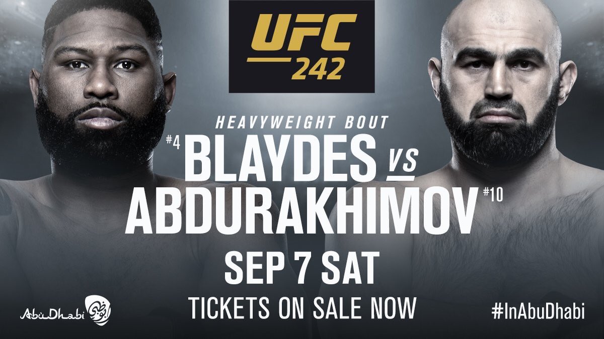 UFC 242 - Posters