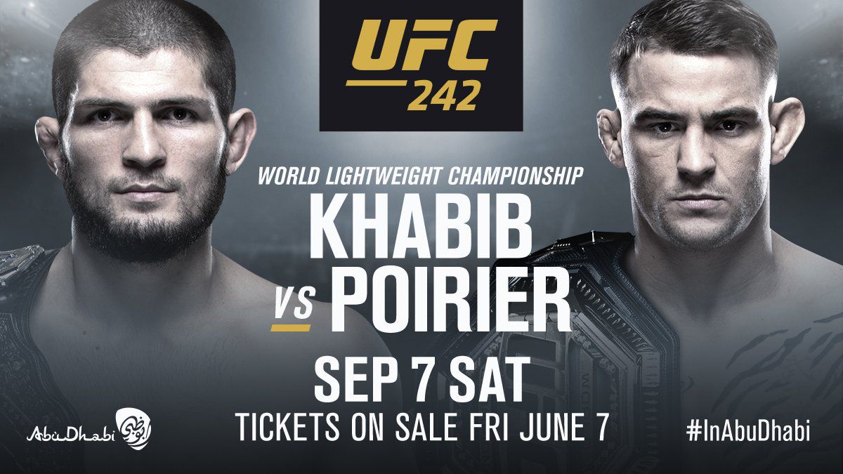 UFC 242 - Posters