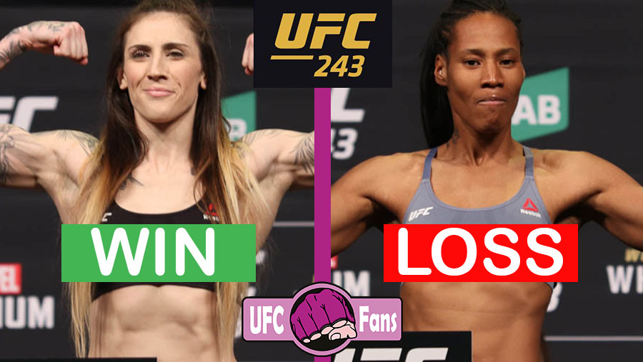 Megan Anderson contre Zarah Fairn Dos Santos