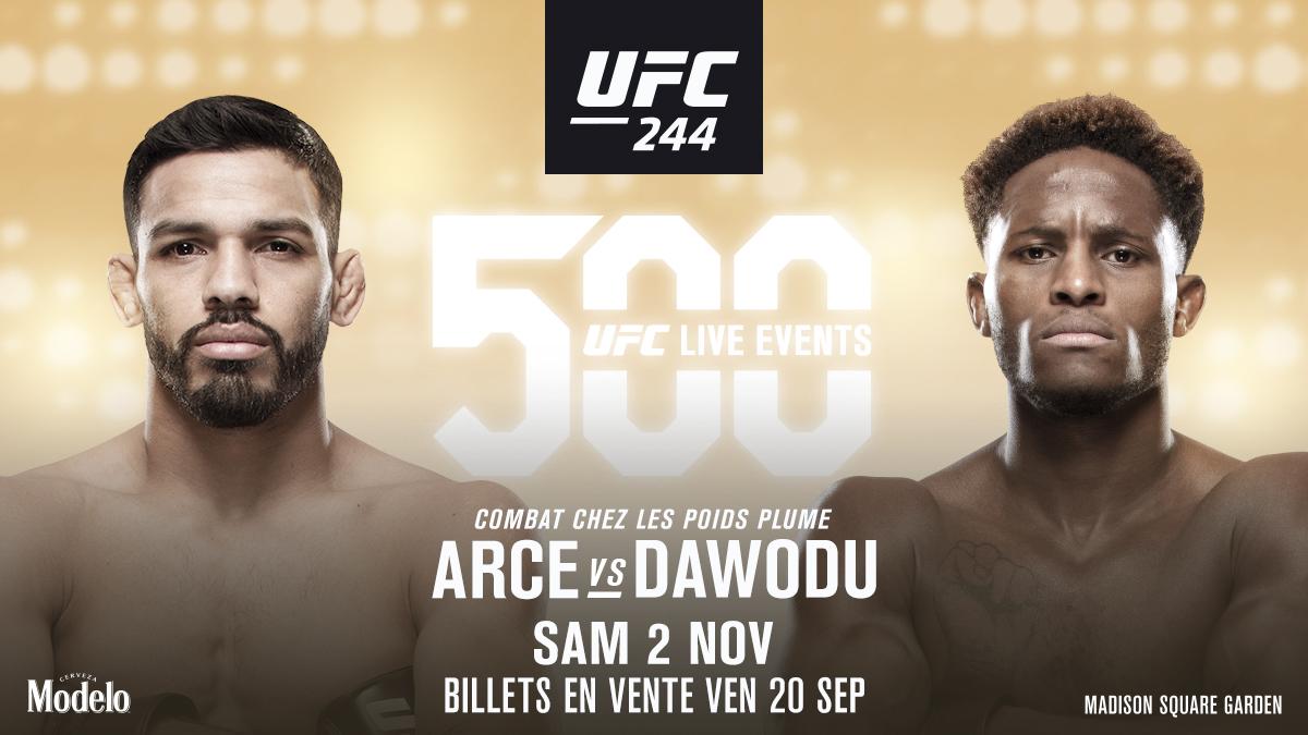 UFC 244-  Poster affiche