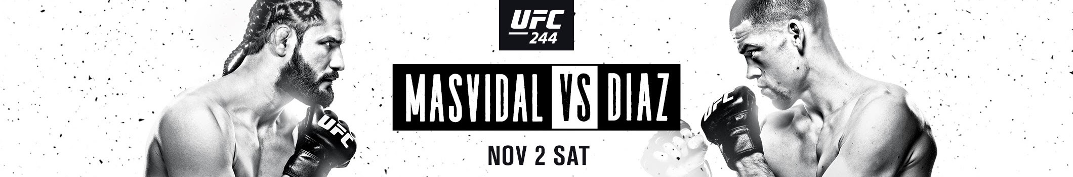 UFC 244-  Poster affiche