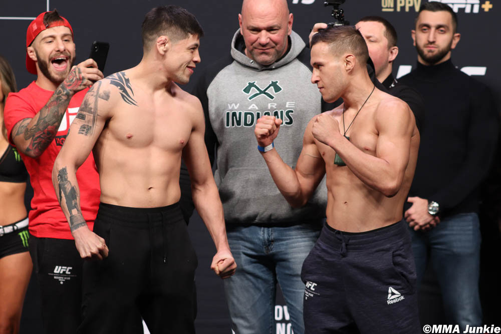 Brandon Moreno contre Kaiwhare Kara-France