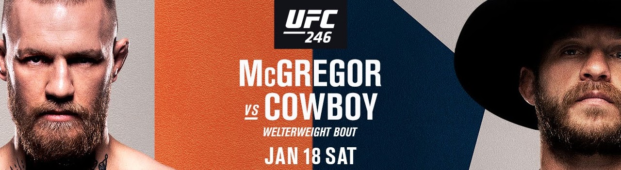 UFC 246 -  Poster affiche